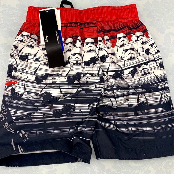 StarWars Darth Vader Swim Trunks for little boy, 4 - Picture 2 of 7